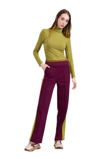 LALAMOUR FLORENCE TROUSERS PUNTA DI ROMA, FIG