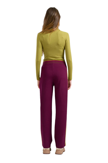 LALAMOUR FLORENCE TROUSERS PUNTA DI ROMA, FIG