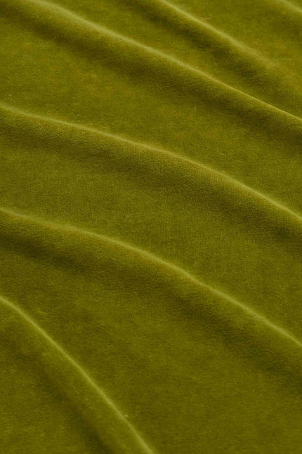 LALAMOUR JUICE SWEATER VELOUR, SPHAGNUM