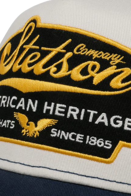 STETSON TRUCKERCAP AMERICAN HERITAGE SINCE 1865