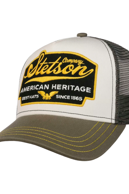 STETSON TRUCKERCAP AMERICAN HERITAGE SINCE 1865
