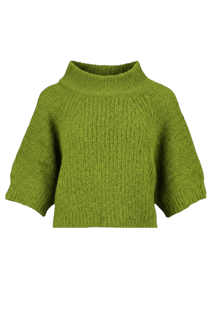 HEART SWEATER BERGAMO, OLIVE