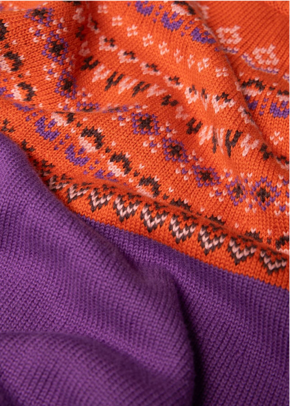 BLUTSGESCHWISTER GEBREIDE TRUI SCANDI CRICLE, WORN IN WINTER KNIT