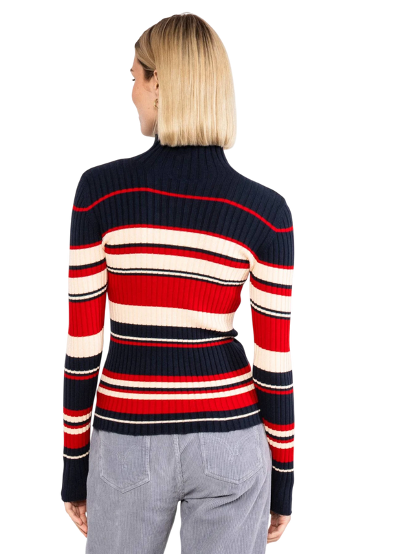 BLUTSGESCHWISTER COLTRUI JAZZ & CHILL, VINTAGE VARSITY STRIPE
