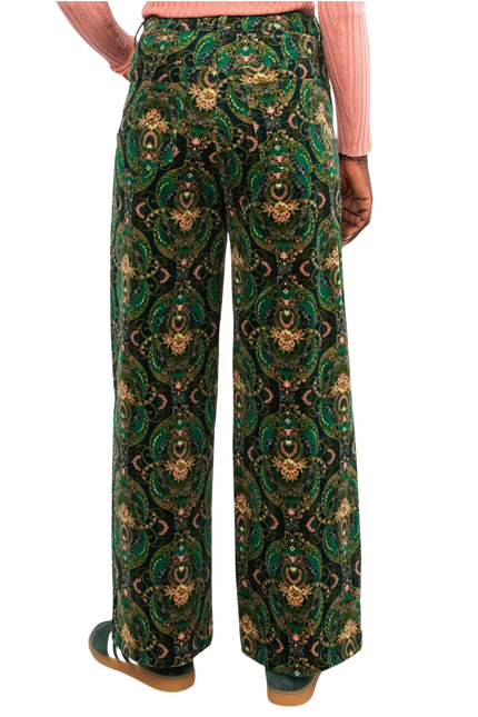 BLUTSGESCHWISTER HIGH WAIST RIBCORD BROEK MARLOTTE, ACADEMIA ROYALE