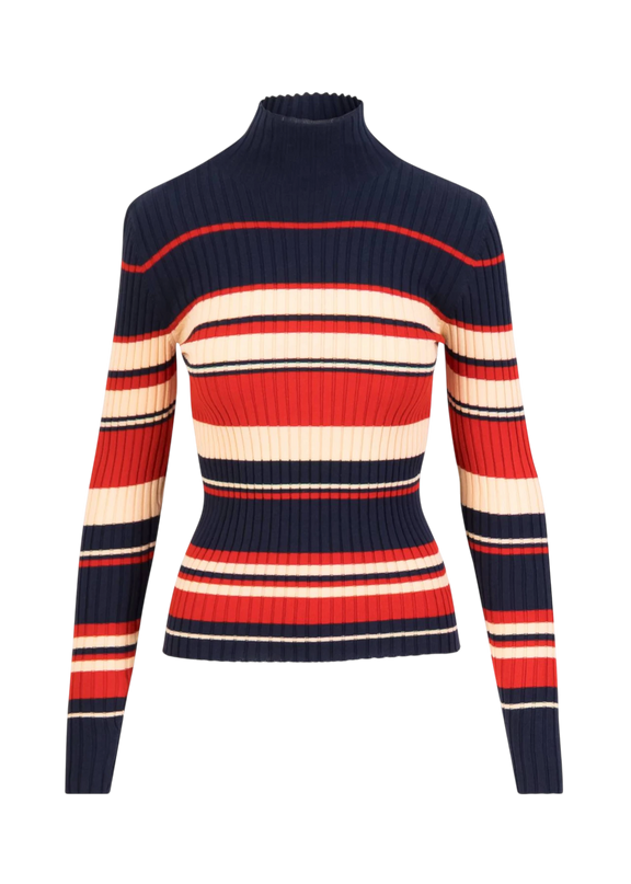BLUTSGESCHWISTER COLTRUI JAZZ & CHILL, VINTAGE VARSITY STRIPE