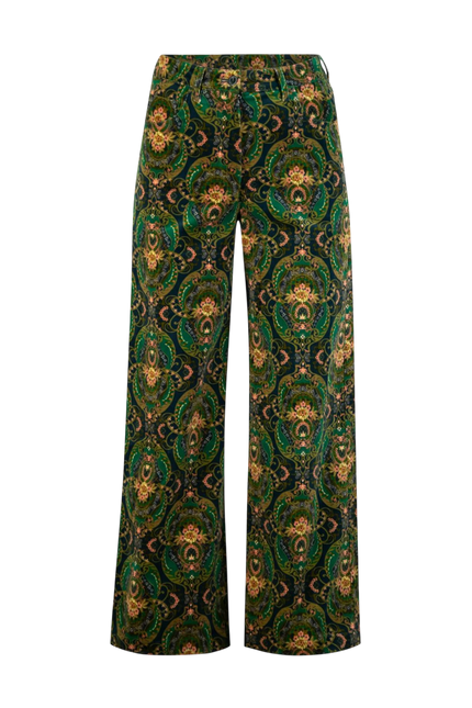 BLUTSGESCHWISTER HIGH WAIST RIBCORD BROEK MARLOTTE, ACADEMIA ROYALE