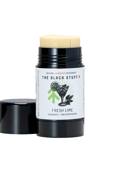 THE BLACK STUFF FRESH LIME DEO