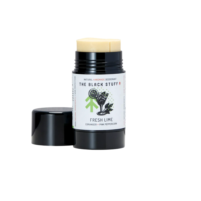 THE BLACK STUFF FRESH LIME DEO