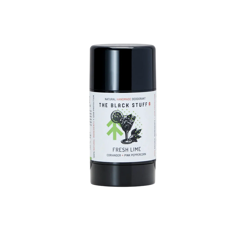 THE BLACK STUFF FRESH LIME DEO