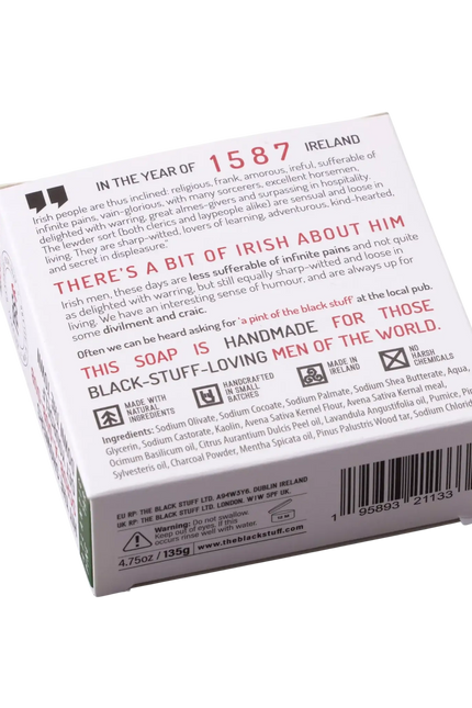 THE BLACK STUFF ATLANTIC PINE TAR SOAPBAR