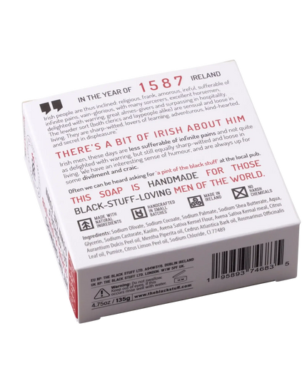 THE BLACK STUFF CITRUS CEDARWOOD SCRUB SOAPBAR