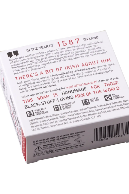 THE BLACK STUFF IRISH MOUNTAIN RAIN SOAPBAR