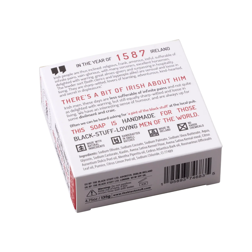 THE BLACK STUFF IRISH MOUNTAIN RAIN SOAPBAR