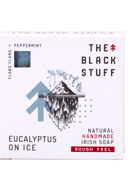THE BLACK STUFF EUCALYPTUS ON ICE SOAPBAR