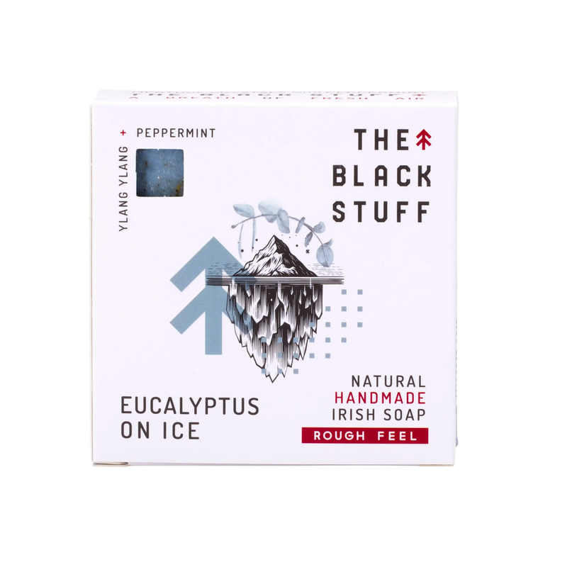 THE BLACK STUFF EUCALYPTUS ON ICE SOAPBAR