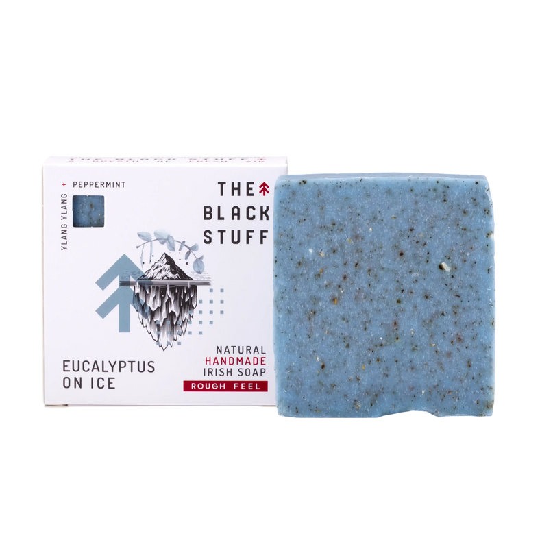 THE BLACK STUFF EUCALYPTUS ON ICE SOAPBAR