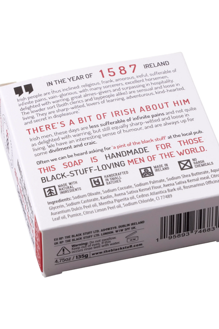 THE BLACK STUFF GALWAY BAY RUM SOAPBAR