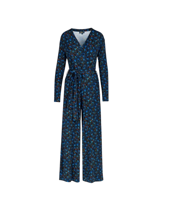 Diana Leafpattern Blue