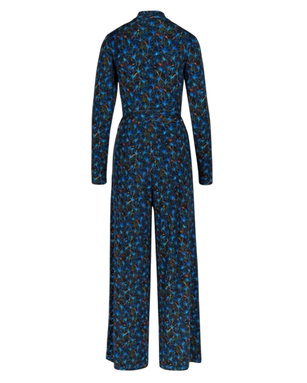 Diana Leafpattern Blue