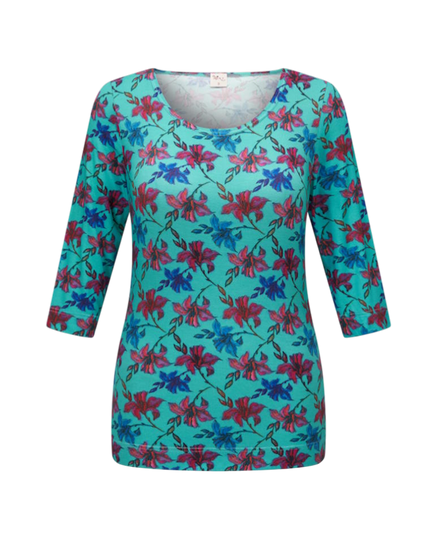 BASIC SHIRT 3/4 SLEEVE TOP TPFC1 TOSCA