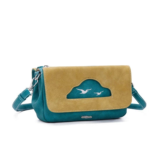 HI-DI-HI HAND/ SCHOUDERTAS/CLUTCH, CLOUDY