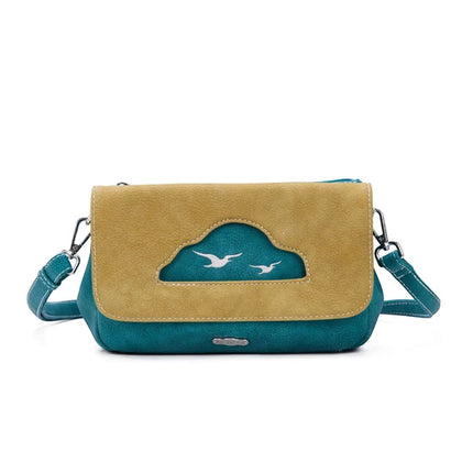 HI-DI-HI HAND/ SCHOUDERTAS/CLUTCH, CLOUDY