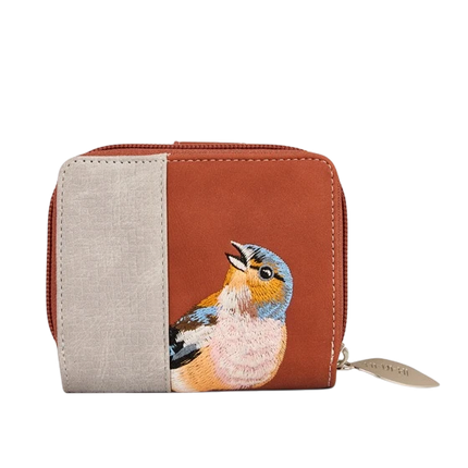 HI-DI-HI PORTEMONEE,  TERRACOTTA EN COGNAC