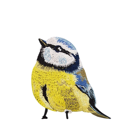 HI-DI-HI RUG/ SCHOUDERTAS WOODS MET IJSVOGEL, PAARS/ PASTEL