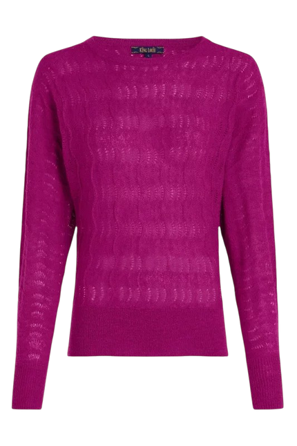 King Louie Valentina Top Terme Vivid Purple