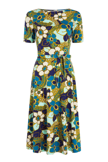 KING LOUIE Betty Party Dress Selena Deep Blue