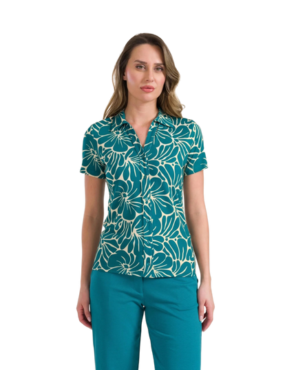 Lena Blouse,  Flower Lake