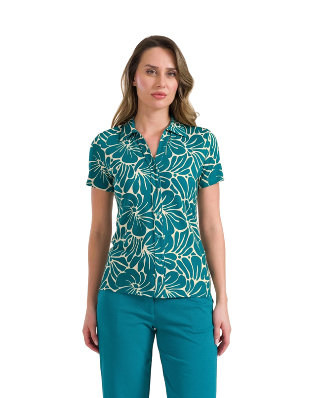 Lena Blouse,  Flower Lake
