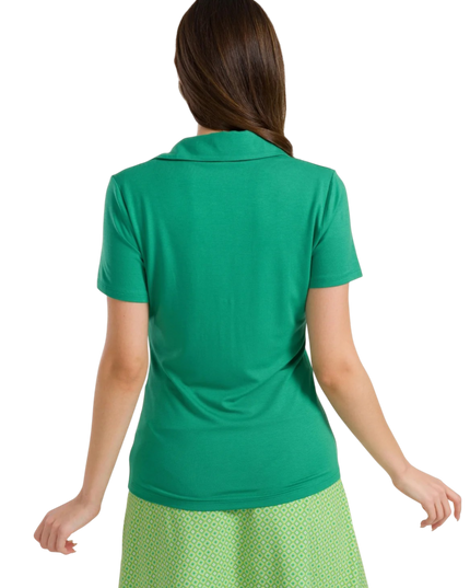 Suzy Top Plain green