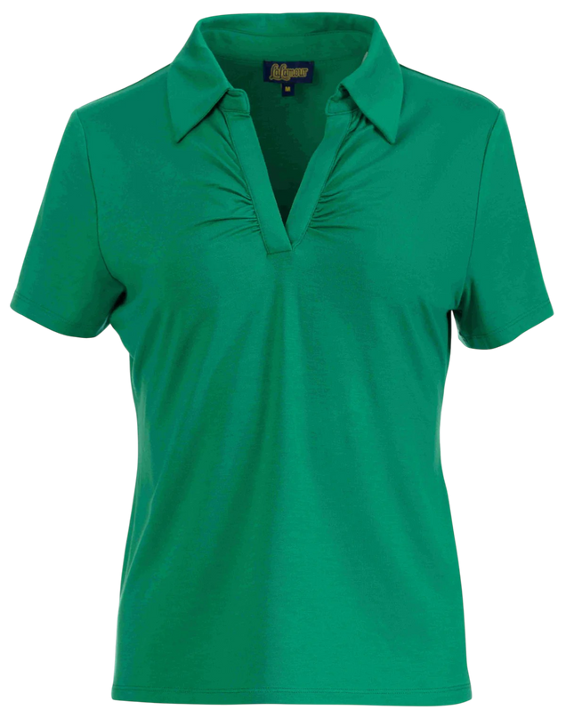 Suzy Top Plain green