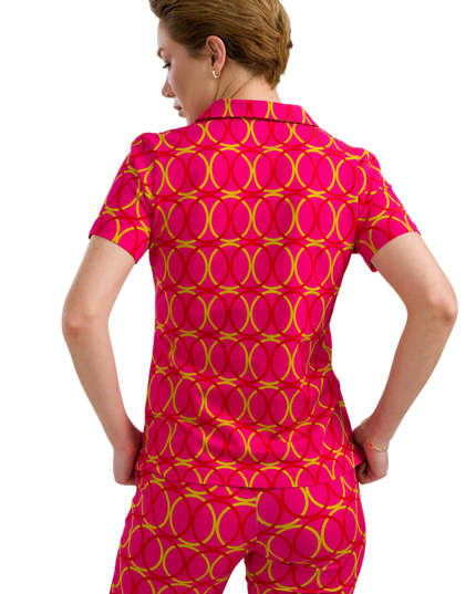 Lena Blouse Short Sleeve Bubble Beat