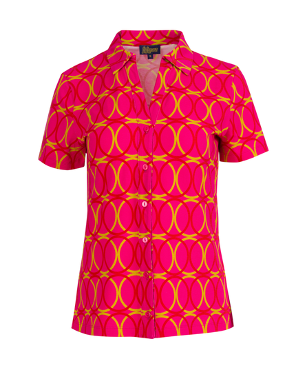 Lena Blouse Short Sleeve Bubble Beat