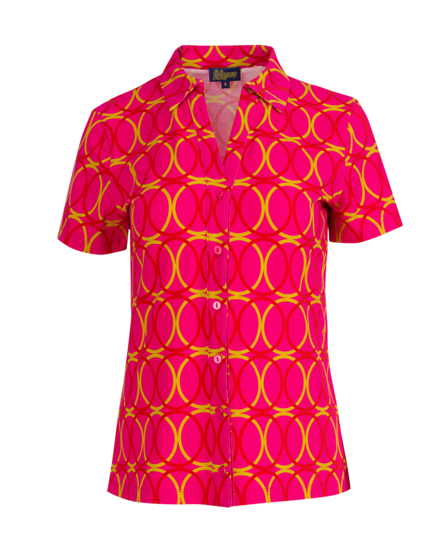 Lena Blouse Short Sleeve Bubble Beat