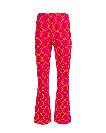 Lieke Flared Pants Bubble Beat