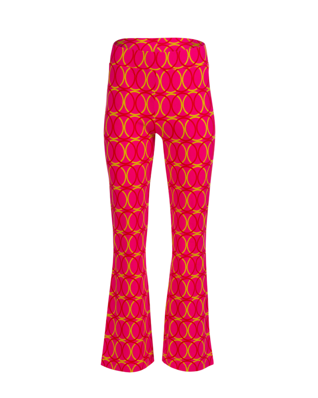 Lieke Flared Pants Bubble Beat