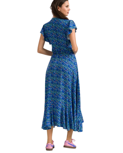 Yara Wrap Dress Cherry Blossom