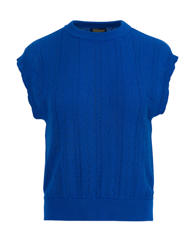 Knitwear Pippa Top - Blue