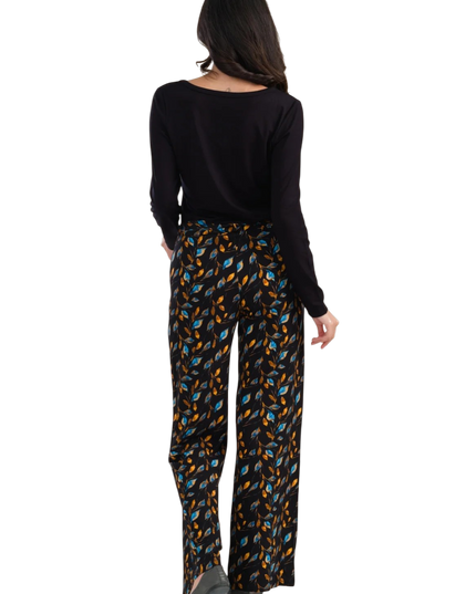 Sue Trousers Jersey, autumn leaves