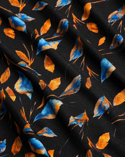 Sue Trousers Jersey, autumn leaves