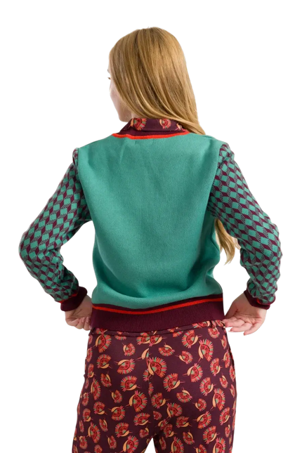 Knitwear Cardigan bird of paradise