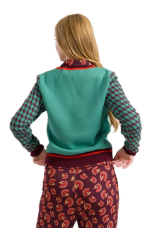 Knitwear Cardigan bird of paradise