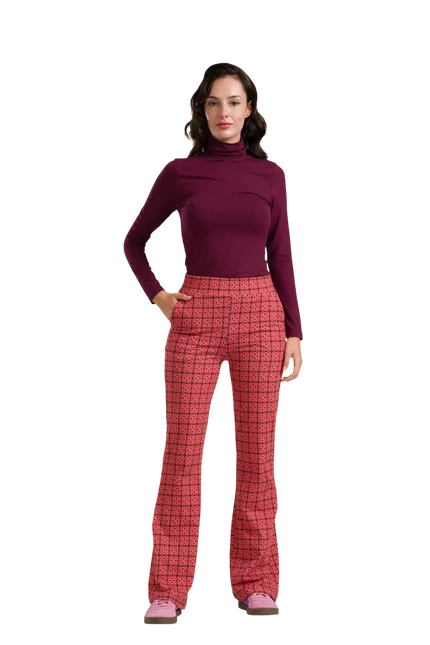 LIEKE FLARED PANTS GORGEOUS PORT TILES