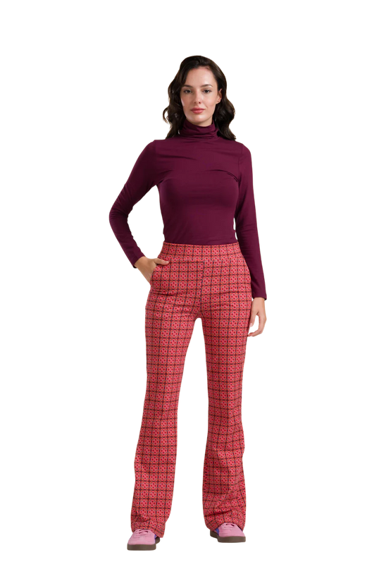 LIEKE FLARED PANTS GEORGEOUS PORT TILES