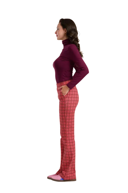 LIEKE FLARED PANTS GORGEOUS PORT TILES