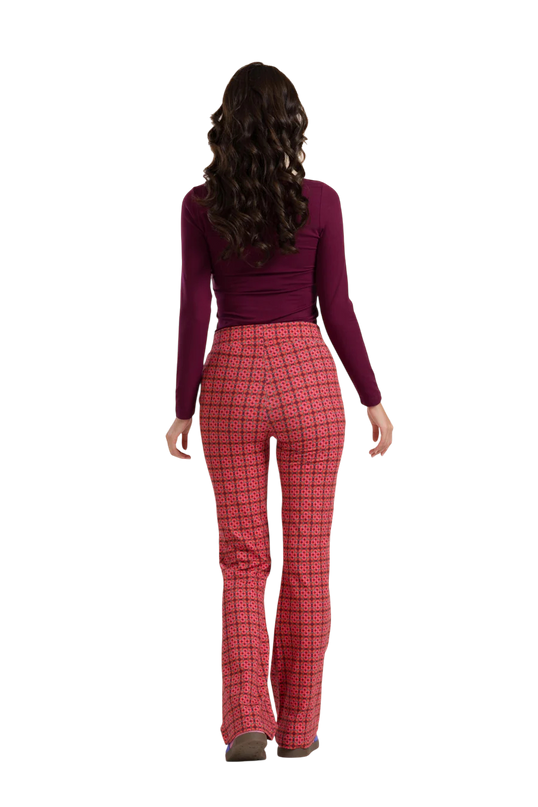 LIEKE FLARED PANTS GEORGEOUS PORT TILES